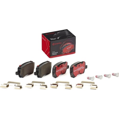 Sada brzdových platničiek kotúčovej brzdy BREMBO P 86 021X