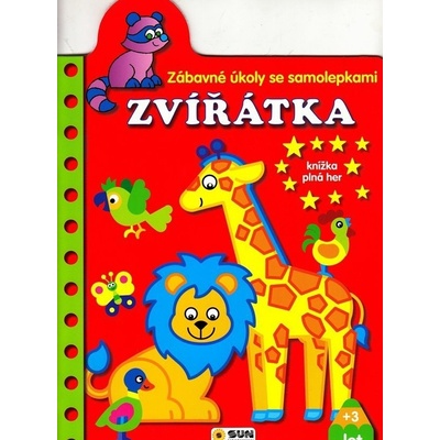 Zvířátka Zábavné úkoly se samolepkami
