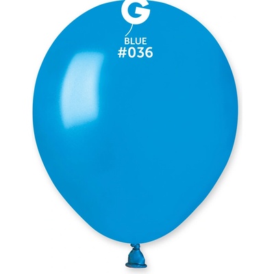 Svet balonku Balónik metalický modrý 13 cm