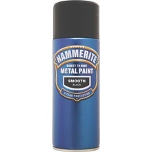 Hammerite spray přím na rez hladká černá lesk 400 ml