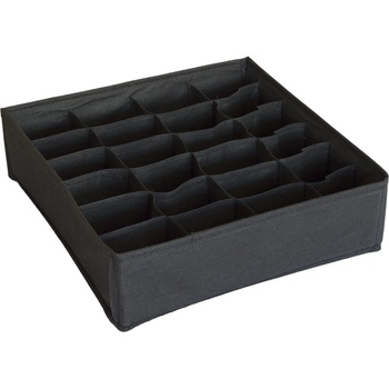 MaxHome Органайзер за съхранение MaxHome Sort-129, 24 отделения, Черен (Sort-129)
