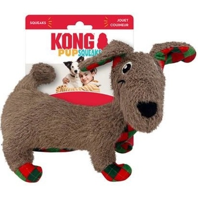 Kong Dog Holiday PupSqueaks Tucker pískacia polyester M
