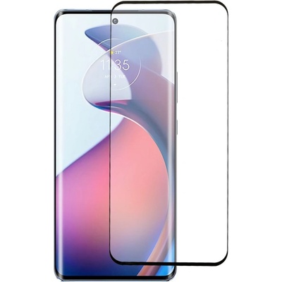 Удароустойчив стъклен протектор за Motorola Edge 40 Pro 5G - с черна рамка
