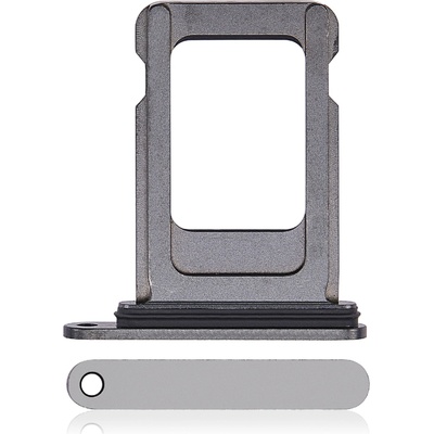 Apple iPhone 14 Pro, 14 Pro Max - SIM Slot / tray - Držiak SIM karty (Kozmická čierna / Space Black)