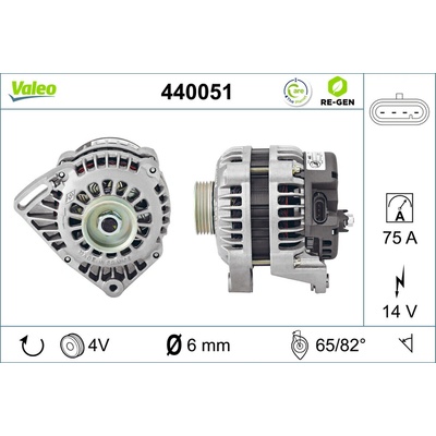 Alternátor VALEO 440051