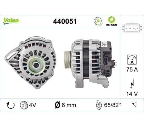 Alternátor VALEO 440051