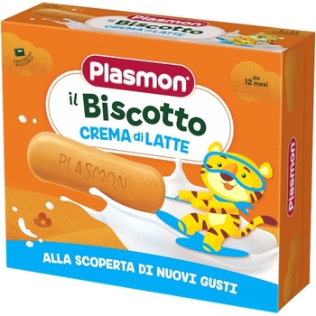PLASMON Бишкоти Plasmon - Със сметана, 12+м, 320 g (0406)