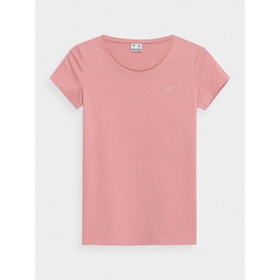 4F 4FSS23TTSHF580 Dámske tričko LIGHT PINK