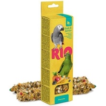 RIO tyčinky pre veľké papagáje s ovocím 2 x 90 g