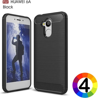 Huawei Honor 6A Удароустойчив Carbon Fiber Калъф и Протектор