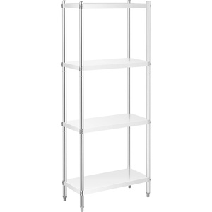 Royal Catering Метален стелаж - 70 x 40 x 180 см (ДxШxВ) см - Royal Catering - 200 кг RCER-7040 (RCER-7040)