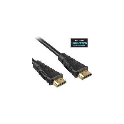 PremiumCord HDMI 1.4. Високоскоростен+Ethernet кабел, позлатени конектори, 2 м (kphdme2)