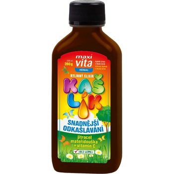 MaxiVita Herbal Bylinný sirup Kašlík 200 ml