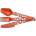 PRIMUS Олекотени прибори за хранене TrailCutlery Tritan®, цвят мандарина (P740615)