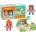 Marioinex Mini Waffle Building Blocks 80 Items Cafe