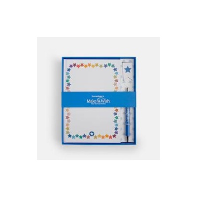 Sentio Бележник с химикалка White Maw