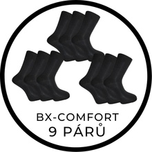 Bambox MEGAPACK 9párov BX-COMFORT české kvalitné bambusové ponožky