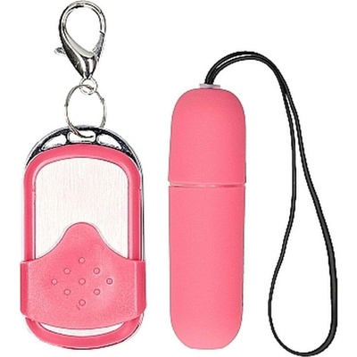 ShotsToys Vibračná diaľková guľa - ružová