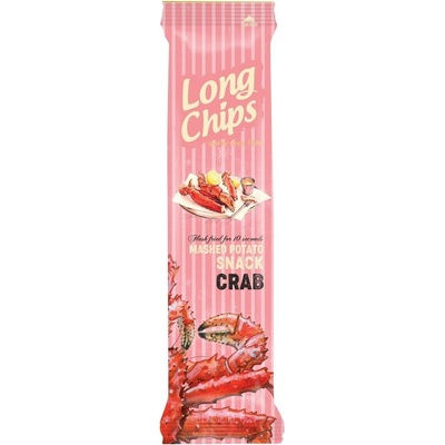 LONG CHIPS Bramborový snack krab 75 g