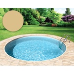 BWT Фолио за басейни Round Ø 450 x 120 cm - Sand - Дебелина 0, 8 mm / с окачваща лайсна P1 (57405)