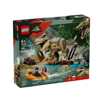 LEGO® Строителна Игра Lego JURASSIC WORLD 76975 T. Rex River Escape