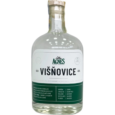 Agnes Višňovice 45% kosher 0,5 l (holá láhev)