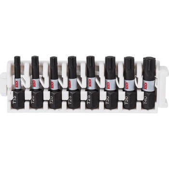 Bosch УДАРНИ БИТОВЕ t15-t40 8 БРОЯ 25 mm bosch impact control (3165140851121)