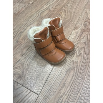 Pegres Barefoot SBF42 dětské zimní boty hnědé