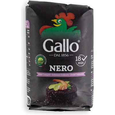 Riso Gallo Celozrnná černá rýže 0,5 kg