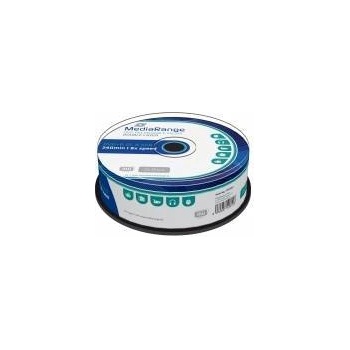 MediaRange DVD+R DL 8.5GB (240 мин) 8x 25 бр. (MR469)