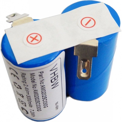 VHBW Black & Decker HC410 / HC420 / HC430 3000 mAh