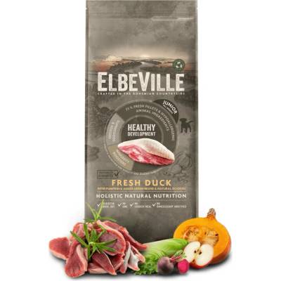 Elbeville Puppy and Junior All Breeds Fresh Duck Healthy Development 11,4 kg