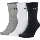 Pánske ponožky Nike ponožky 3 páry 3PPK VALUE COTTON CREW SX4508 965 bielo/sivo/čierne