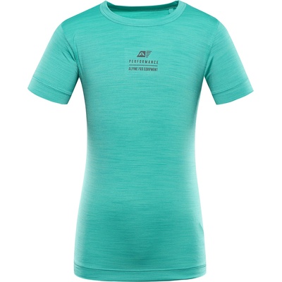 Alpine Pro Детска бързосъхнеща тениска ALPINE PRO BASIKO pastel perf green ALPINE PRO | Zelen | Момчешки | 92-98