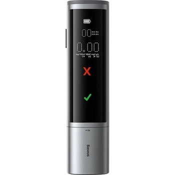 Púzdro Baseus SafeJourney Pro Digital Alcohol Tester Breathalyzer gray