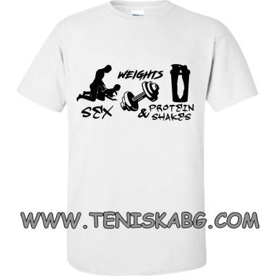 Fruit of the Loom Забавна тениска - Fitness day