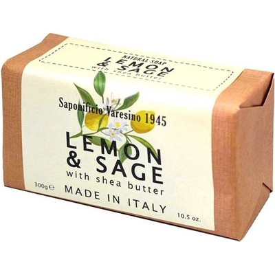 Saponifico Varesino toaletní mýdlo Lemon & Sage 300 g