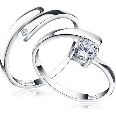 Majya Stříbrný nastavitelný prsten GEORGE 11304