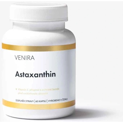 Venira Astaxanthin přírodní antioxidant 60 kapslí – Hledejceny.cz