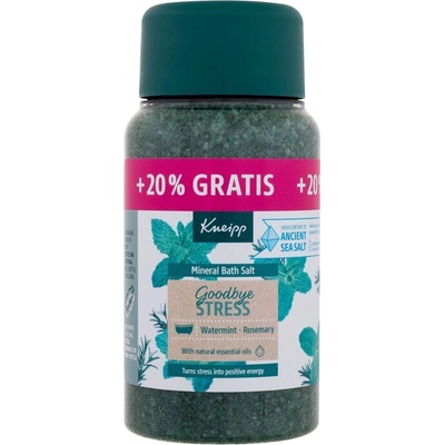 Goodbye Stress Mineral Bath Salt от Kneipp Унисекс Соли за вана 600г