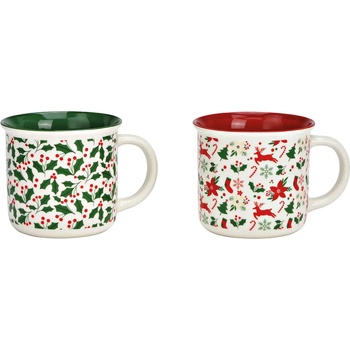 WURM Комплект порцеланови коледни чаши 2 броя (2082)