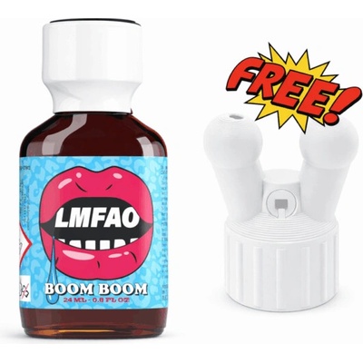 LMFAO Boom Boom Pentyl 24 ml With Double Sniffer White
