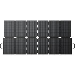 BLUETTI портативен соларен панел 500W Portable Solar Panel - Sora 500 (P-SORA500-UG-BK-MD-20) - cybertrade