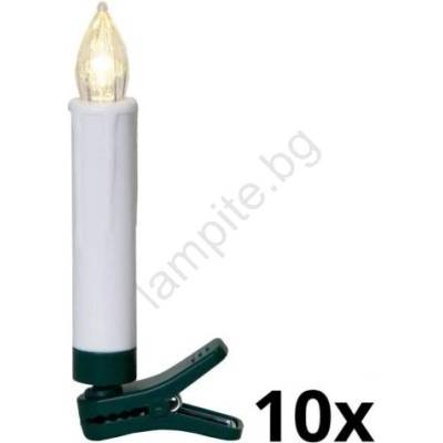 EGLO 410001 - Комплект от 10 LED лампички за коледна елха LED/0, 06W/1xAAA (EG410001)