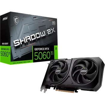 MSI GeForce RTX 5060 Ti SHADOW 2X OC PLUS 8GB GDDR7 128bit