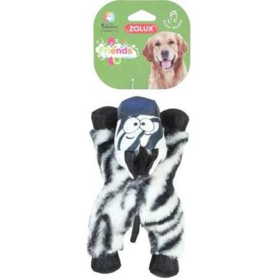 Zolux plyšová se zvukem zebra 18,2 x 18 x 45,5 cm