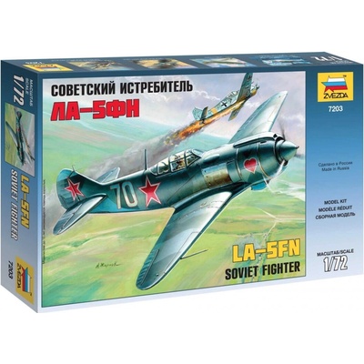 Corfix Model Kit letadlo 7203 Lavotchkin LA5 FN Soviet Fighter 1:72