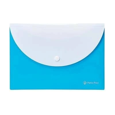 Obal na patent, A5, PP, s dvomi vreckami, PANTA PLAST, neónovo modrá