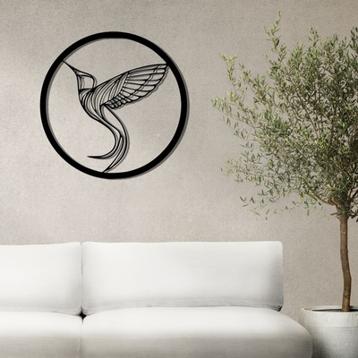 Decono Метална Декорация Колибри