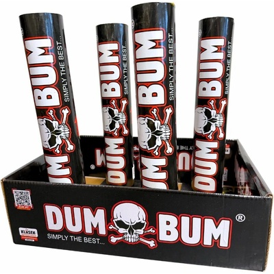 Guľové pumy v mažiari dumbum salut mine 50 mm 4 ks